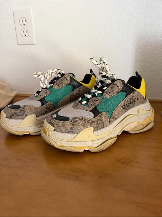 Gucci Shoes - Gucci X Balenciaga Hacker project Triple S shoes